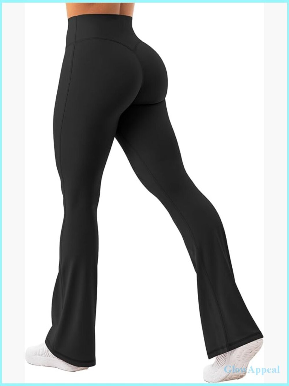 High Waisted Flare Leggings Tummy Control Butt Lifting Workout Yoga Pants